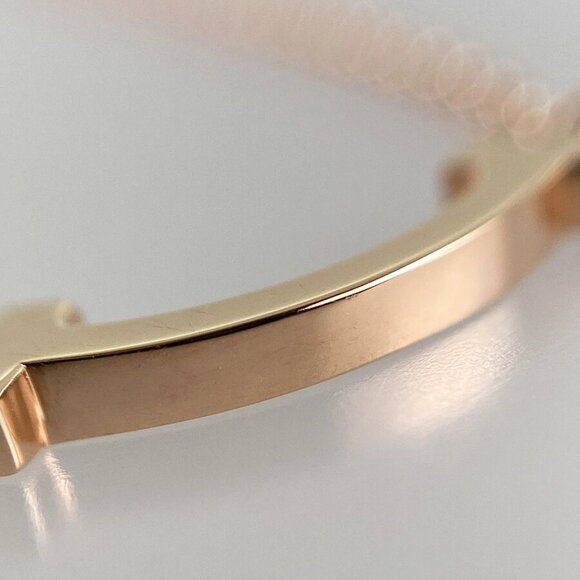 TIFFANY&Co. T Smile mini Rose gold Necklace - Picture 7 of 14